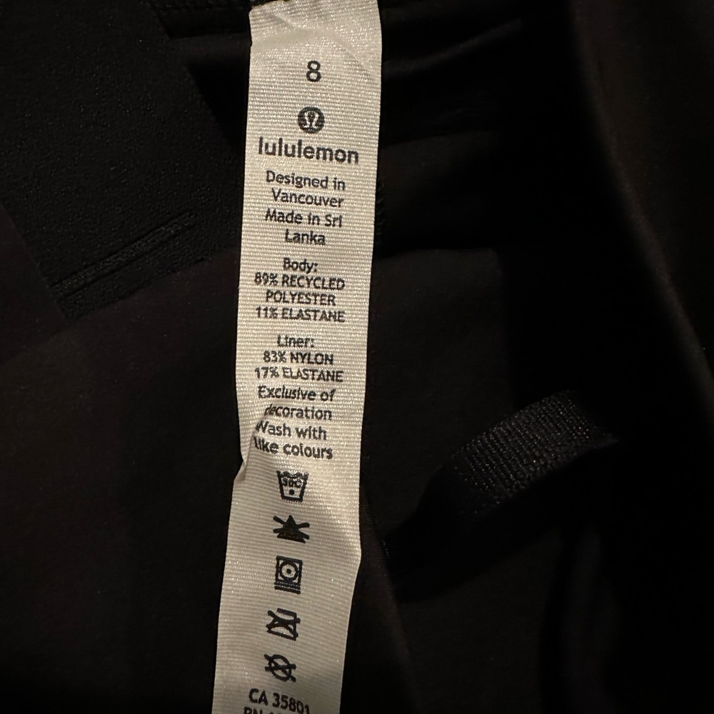 lululemon athletica Black Skort - Picture 4 of 5